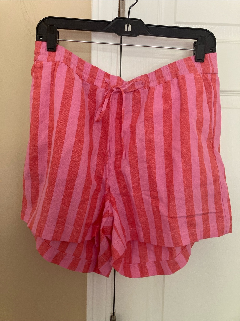 JCrew Factory linen blend drawstring shorts